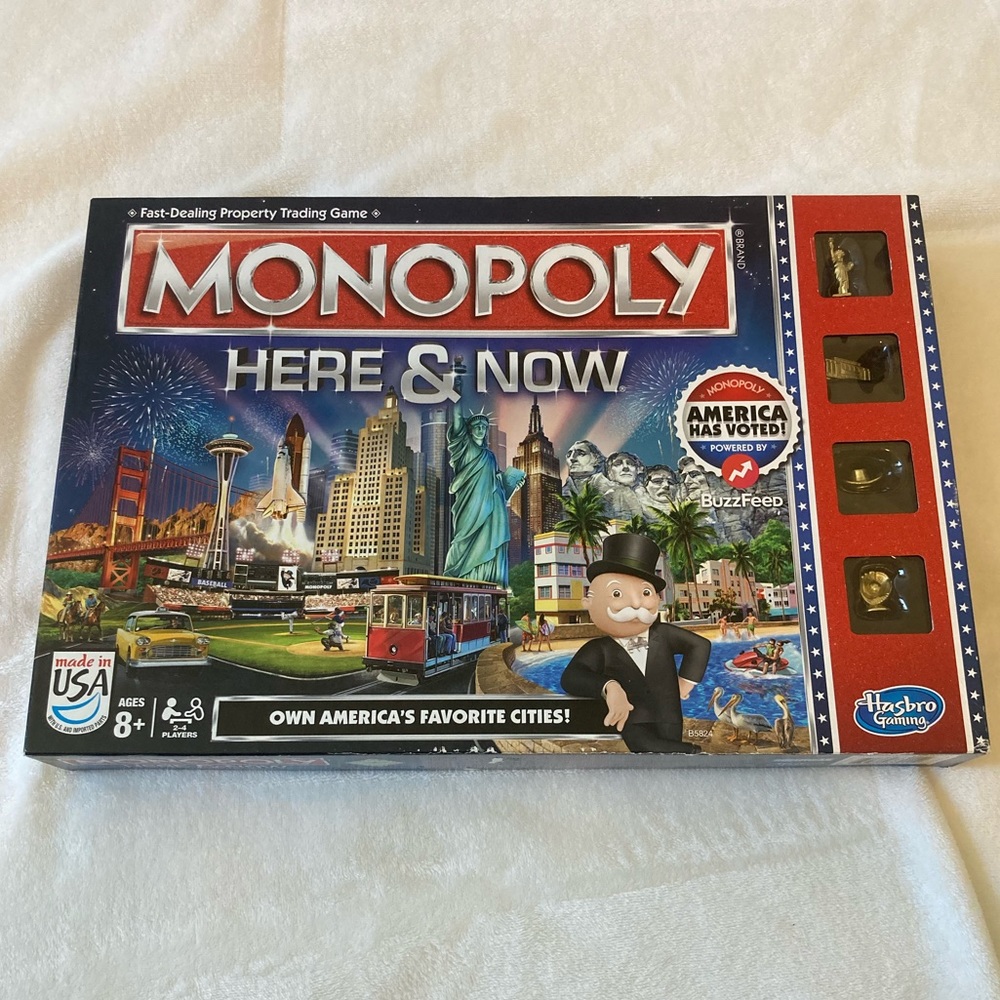 Monopoly Here & Now Board Game